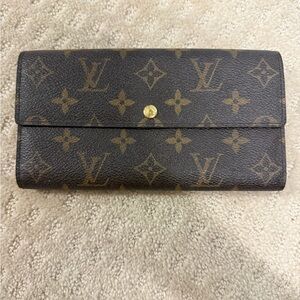 Louis Vuitton Brown Monogram Wallet